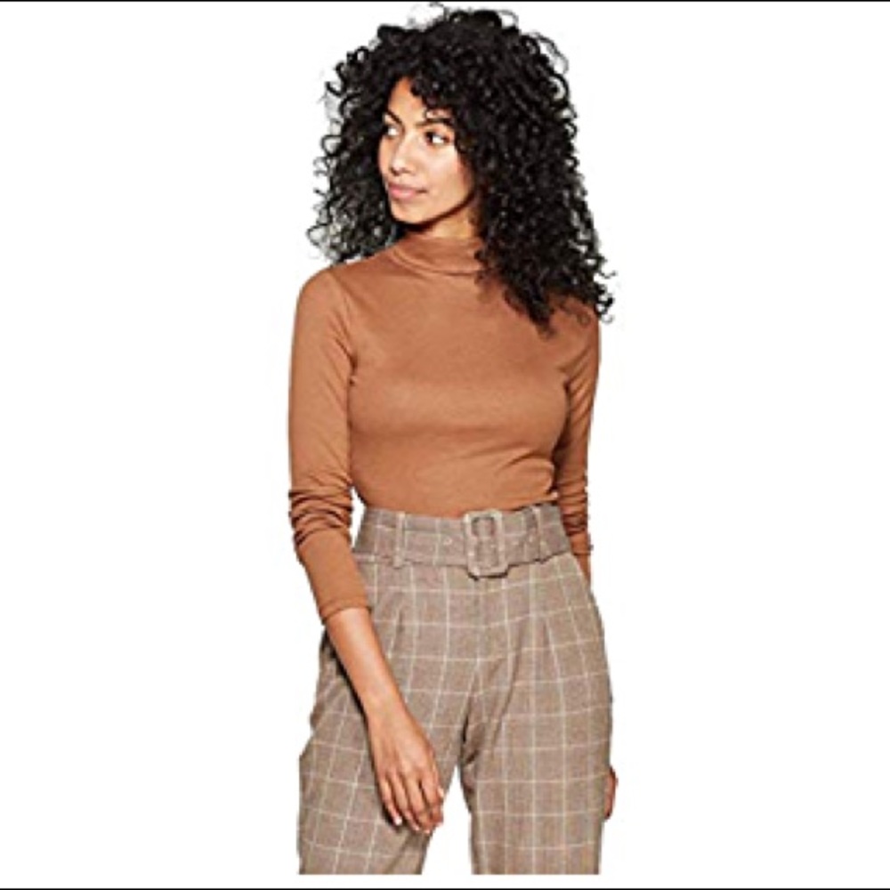 A New Day Ribbed Long Sleeve Turtleneck
